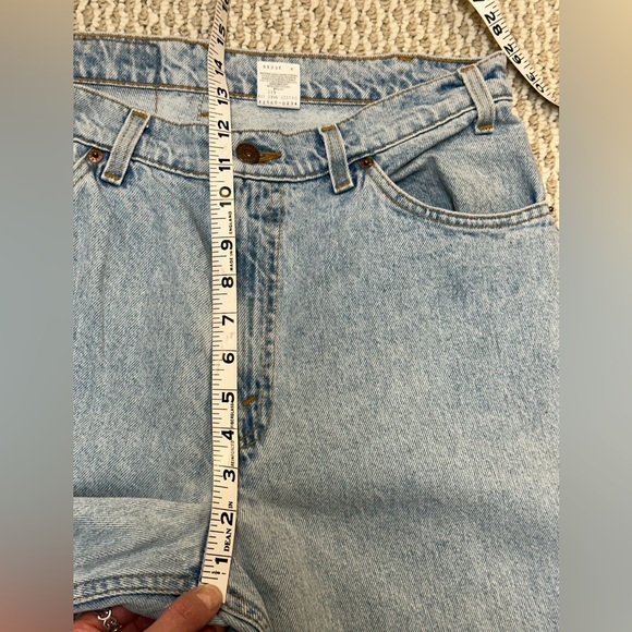 Vintage Orange Tab Levis 560 Loose Fit Tapered Leg Light - Picture 15 of 16